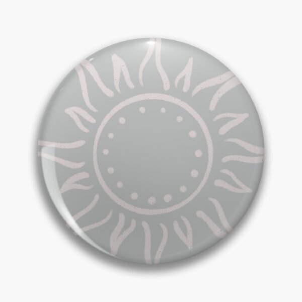 Artikelvorschau, Cute Boho Sun Pattern Bohemian Aesthetic In Muted Colors Grayish Blue entworfen und verkauft von scorpiolane.