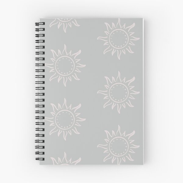 Item preview, Cute Boho Sun Pattern Bohemian Aesthetic In Muted Colors Grayish Blue designed and sold by scorpiolane.