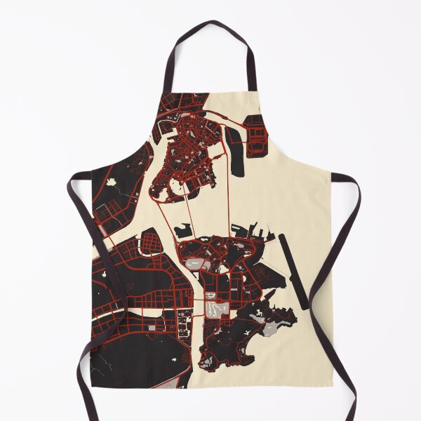Item preview, Macau City Map of China - Vector designed and sold by deMAP.