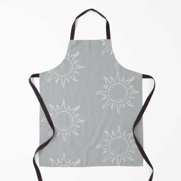 Aperçu de l'œuvre Cute Boho Sun Pattern Bohemian Aesthetic In Muted Colors Muted Teal créée et vendue par scorpiolane.