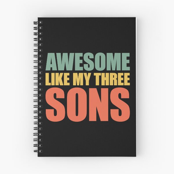 Item preview, Awesome Like My Three Sons Mother's Day and Father's Day designed and sold by Abaddon-art.