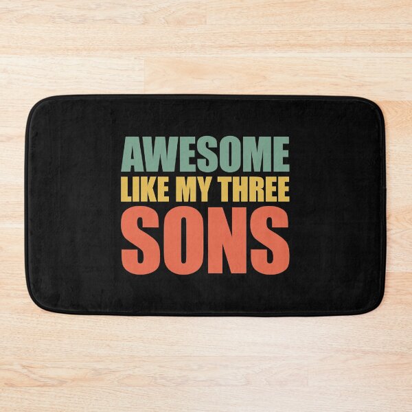 Item preview, Awesome Like My Three Sons Mother's Day and Father's Day designed and sold by Abaddon-art.