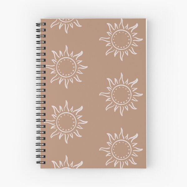 Item preview, Cute Boho Sun Pattern Bohemian Aesthetic In Muted Colors Brown designed and sold by scorpiolane.