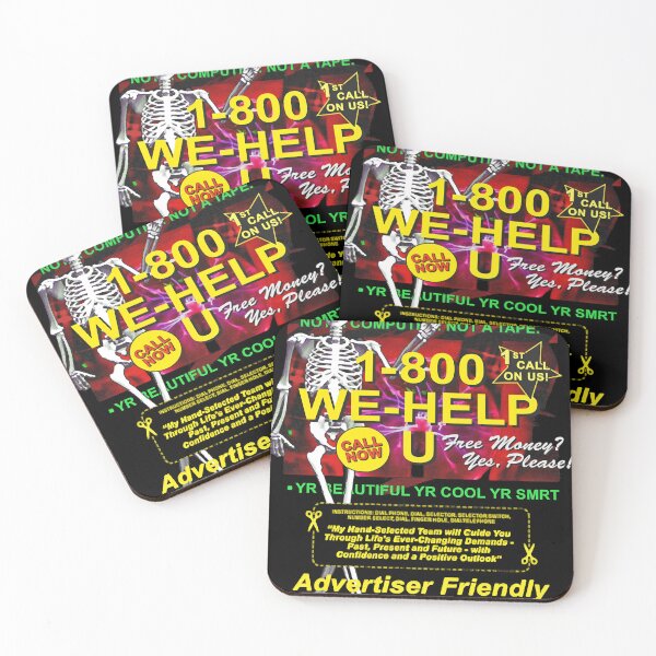 Item preview, 1-800 WE-HELP U advertiser friendly stress relief designed and sold by JAYDENJUSTMAN.
