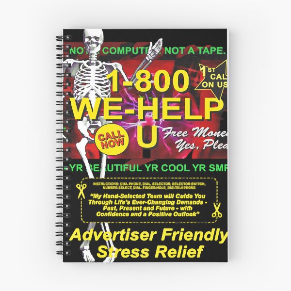 Item preview, 1-800 WE-HELP U advertiser friendly stress relief designed and sold by JAYDENJUSTMAN.