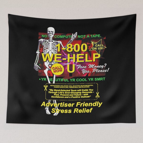 Item preview, 1-800 WE-HELP U advertiser friendly stress relief designed and sold by JAYDENJUSTMAN.
