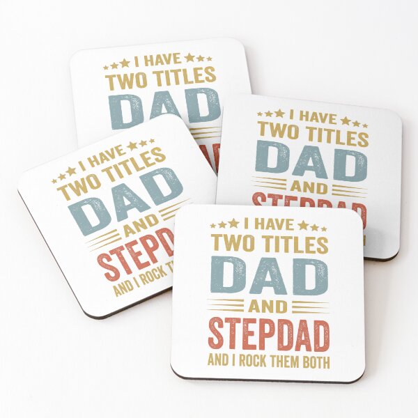 Item preview, I Have Two Titles Dad And Stepdad And I Rock Them Both designed and sold by Abaddon-art.