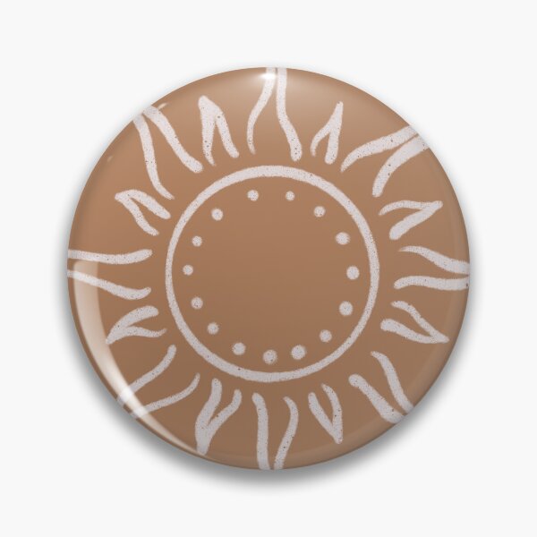 Artikelvorschau, Cute Boho Sun Pattern Bohemian Aesthetic In Muted Colors Caramel entworfen und verkauft von scorpiolane.