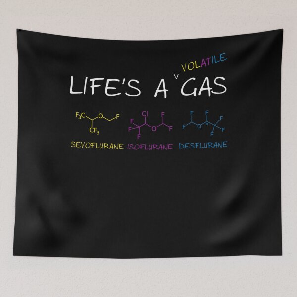 Item preview, Life is a Volatile Gas   designed and sold by TANGELAGAMBLE.