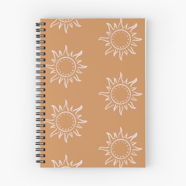 Item preview, Cute Boho Sun Pattern Bohemian Aesthetic In Muted Colors Orange designed and sold by scorpiolane.