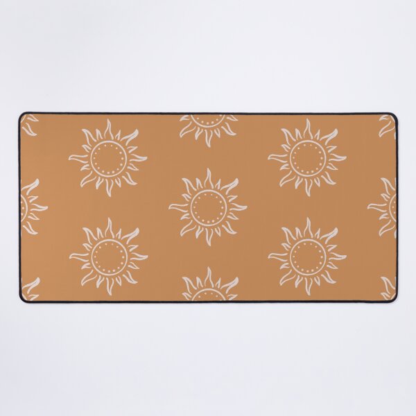 Item preview, Cute Boho Sun Pattern Bohemian Aesthetic In Muted Colors Orange designed and sold by scorpiolane.