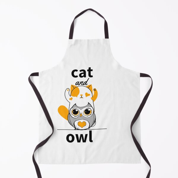 Item preview, cat and owl hoodie designed and sold by Artezia.