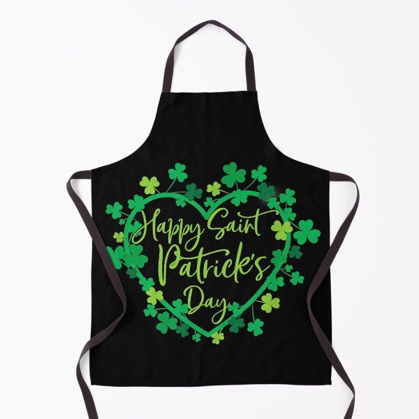 Item preview, Happy Saint Patrick's Day Cute Lucky Heart Shamrock designed and sold by Abaddon-art.
