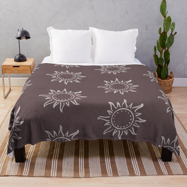 Item preview, Cute Boho Sun Pattern Bohemian Aesthetic In Muted Colors Walnut Brown designed and sold by scorpiolane.