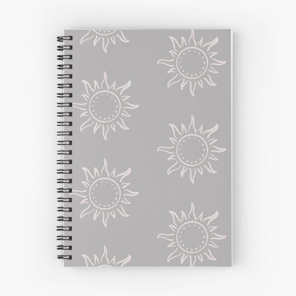 Item preview, Cute Boho Sun Pattern Bohemian Aesthetic In Muted Colors Gray Taupe designed and sold by scorpiolane.