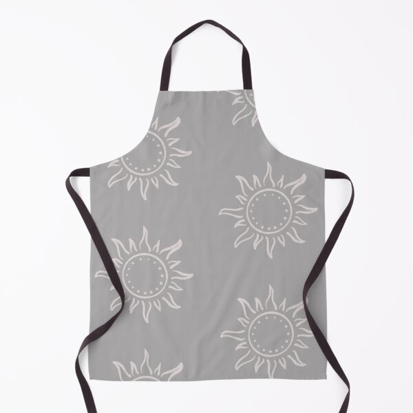 Aperçu de l'œuvre Cute Boho Sun Pattern Bohemian Aesthetic In Muted Colors Gray Taupe créée et vendue par scorpiolane.