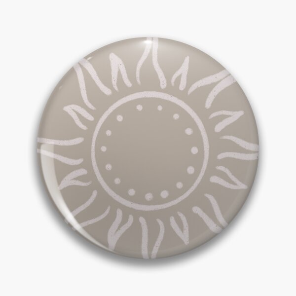 Artikelvorschau, Cute Boho Sun Pattern Bohemian Aesthetic In Muted Colors Light Taupe entworfen und verkauft von scorpiolane.