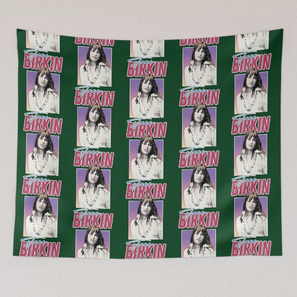 Item preview, Jane Birkin Design rétro francophile   designed and sold by RogLyArt.
