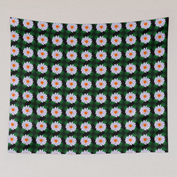 Item preview, Daisy Flower Digital Art Pattern  designed and sold by patternologyy.