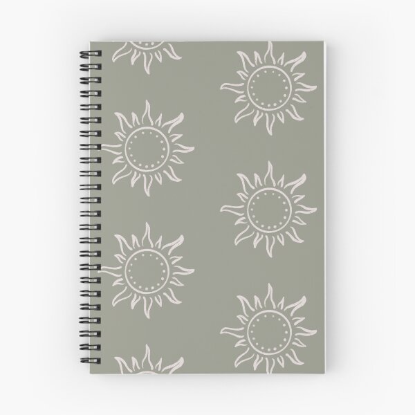Item preview, Cute Boho Sun Pattern Bohemian Aesthetic In Muted Colors Sage Green designed and sold by scorpiolane.
