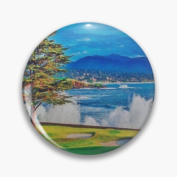 Item preview, 18th hole at Pebble Beach designed and sold by juliawebbsie.