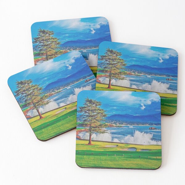 Item preview, 18th hole at Pebble Beach designed and sold by juliawebbsie.