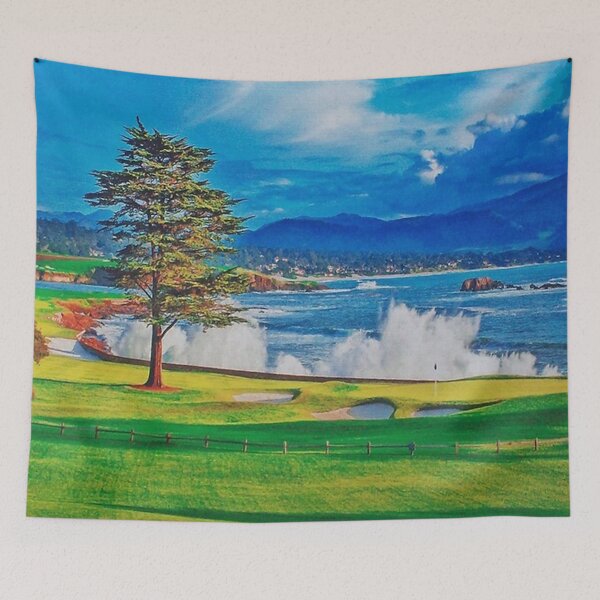 Item preview, 18th hole at Pebble Beach designed and sold by juliawebbsie.
