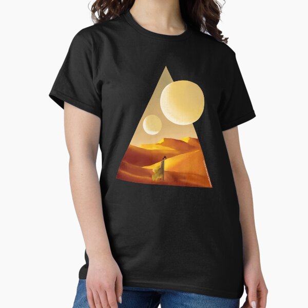 Item preview, Dune with sandy landscape and moons designed and sold by Mariia Berezhna.