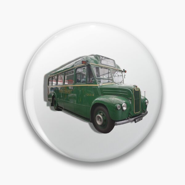 Item preview, Green Bus from The London Bus Museum designed and sold by CrystalsArtPaws.
