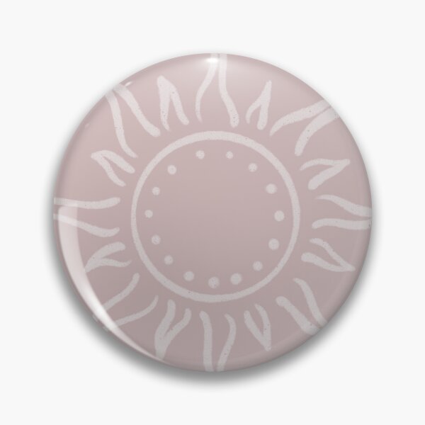 Artikelvorschau, Cute Boho Sun Pattern Bohemian Aesthetic In Muted Colors Gray Pink entworfen und verkauft von scorpiolane.