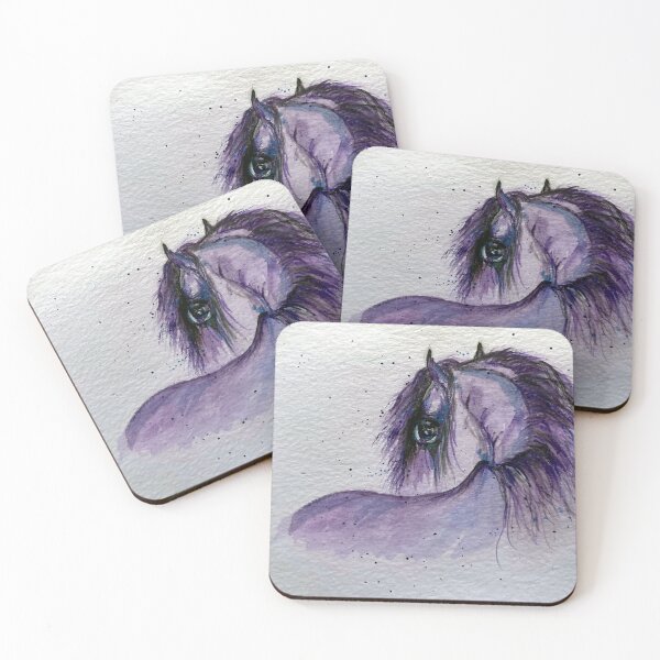 Item preview, watercolor horse designed and sold by Isabelle Audoin.