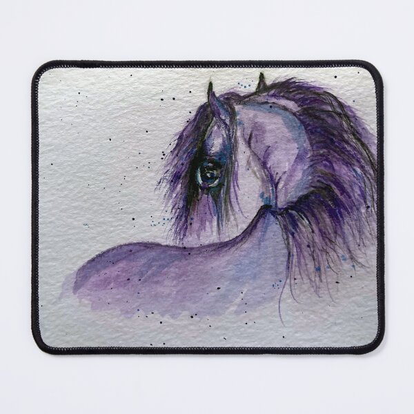 Item preview, watercolor horse designed and sold by Isabelle Audoin.