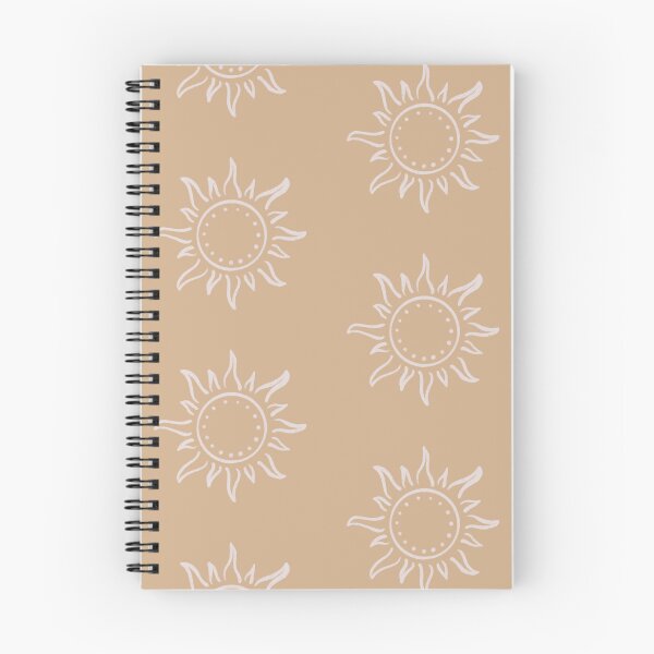 Artikelvorschau, Cute Boho Sun Pattern Bohemian Aesthetic In Muted Colors Peach Yellow entworfen und verkauft von scorpiolane.