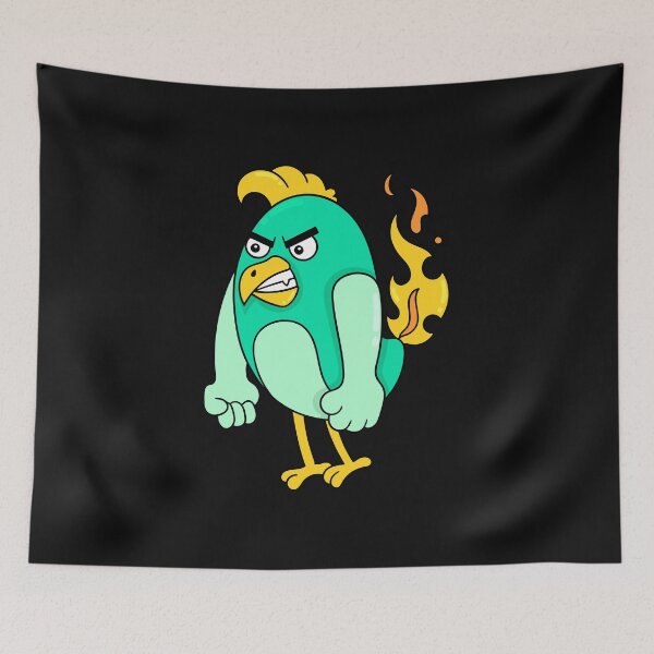 Item preview, Funny fire bird designed and sold by HarriPaloma.