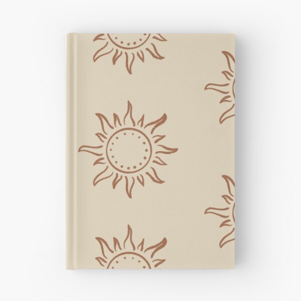 Item preview, Cute Boho Sun Pattern Bohemian Aesthetic In Muted Colors Brown & Muted Yellow designed and sold by scorpiolane.