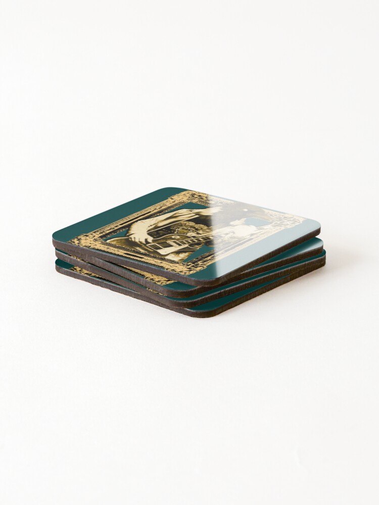 Thumbnail 4 of 5, Coasters (Set of 4), Raven Rocks designed and sold by MoggPrint.