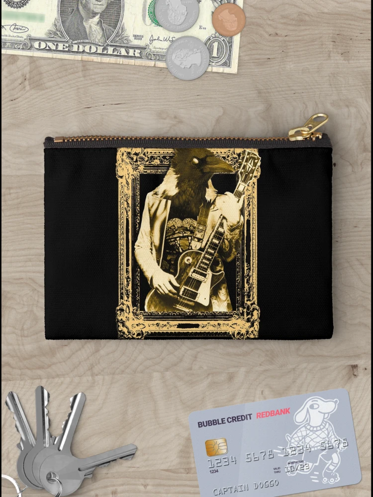 Thumbnail 3 of 4, Zipper Pouch, Raven Rocks designed and sold by MoggPrint.