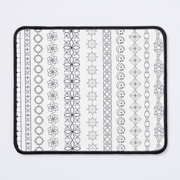 Item preview, Islamic arabic muslim patterns border ornament tribal style. designed and sold by deepakrode7.