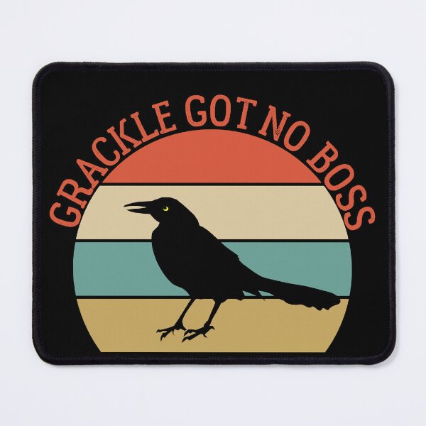 Item preview, grackle got no boss - AUSTIN WEIRD BIRD  designed and sold by Raiko-art.