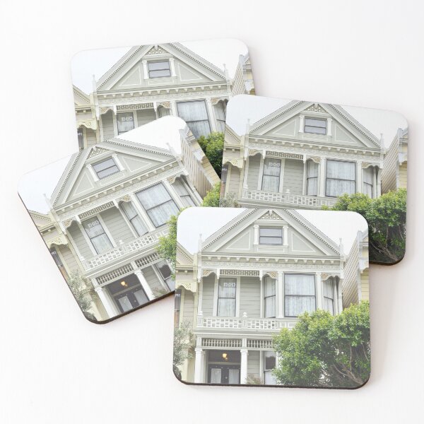 Item preview, Beautiful Architecture in San Francisco - Painted Ladies House designed and sold by CarolinaReina.