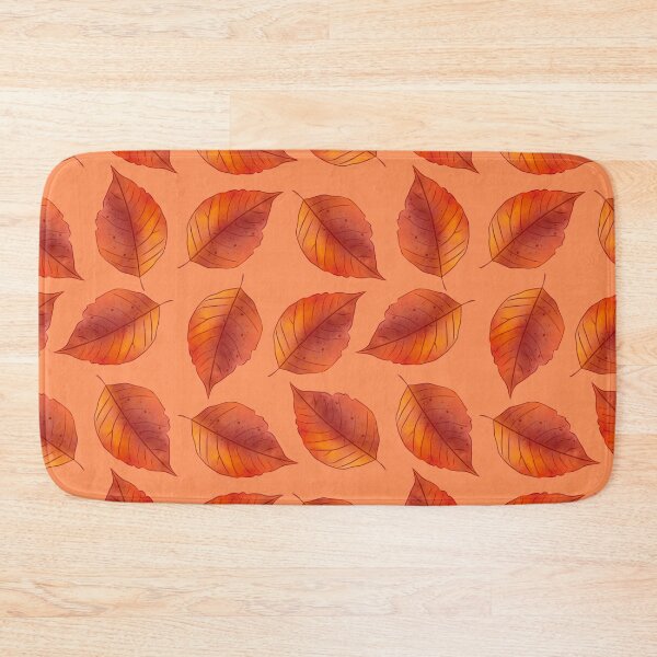 Item preview, Warm autumn leaves pattern Tags Autumn, pattern, fall, foliage, warm, maple leaf, oak, red, orange, designed and sold by chandrakbr.