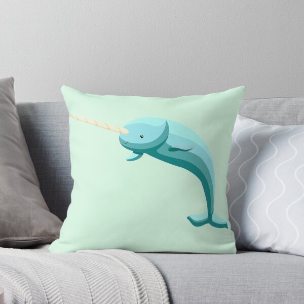 Item preview, Gnarly Teal Mr. Narwhal designed and sold by fehrti.