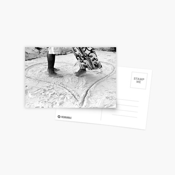 Tip-Toe Kisses Postcard
