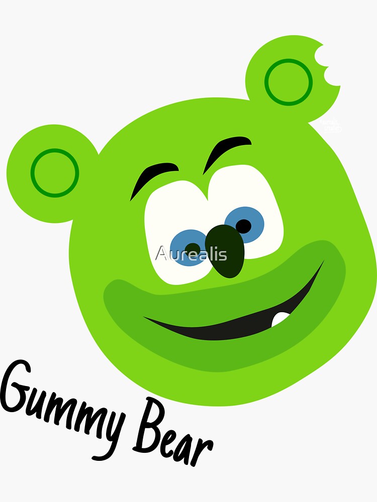 Sweet Gummy Bear Song Sticker for Sale by Aurealis