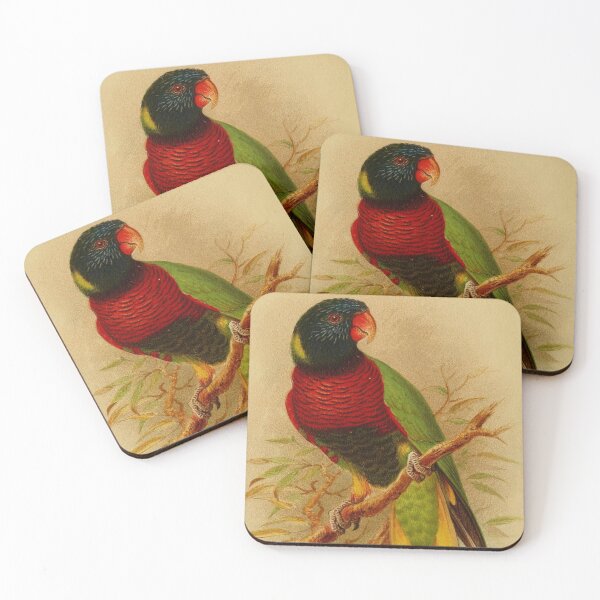 Item preview, Dark Throated Lorikeets Of Indonesia designed and sold by laguitan10.