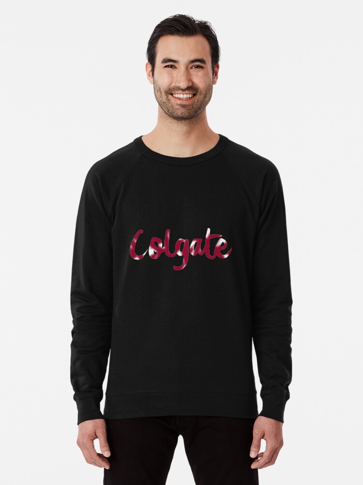 Colgate 2025 university sweatshirt