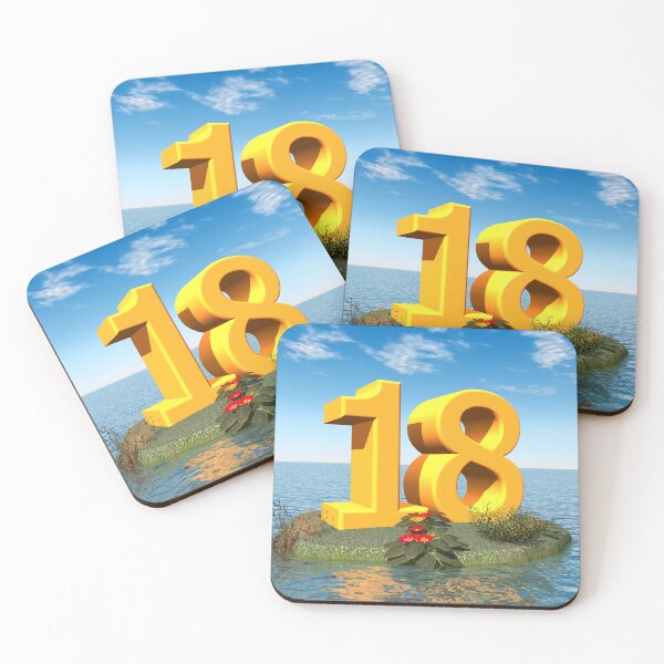 Item preview, year number 18 designed and sold by MIRO3D.