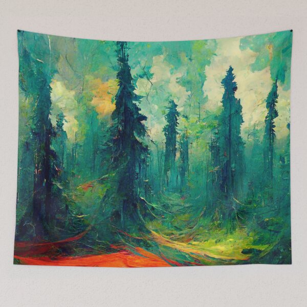 Item preview, Fores abstract design  designed and sold by nightspeed.