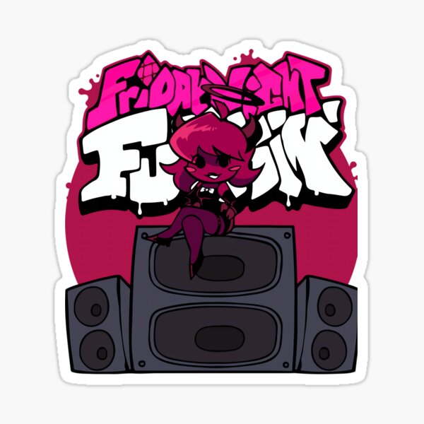 Friday Night Funkin Fnf Gf Sticker - Friday Night Funkin Fnf Gf Pac Man -  Discover & Share GIFs