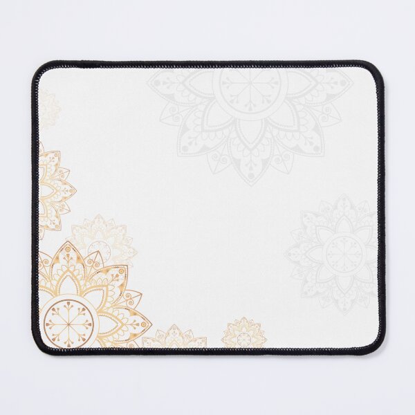 Item preview, Mandala indian pattern pillow white and orange designed and sold by SoulWriter.